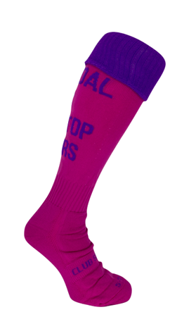 Patterned Socks -  My Goal is to Stop Yours - Pink/Purple