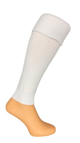 Tube (Footless) Socks - White