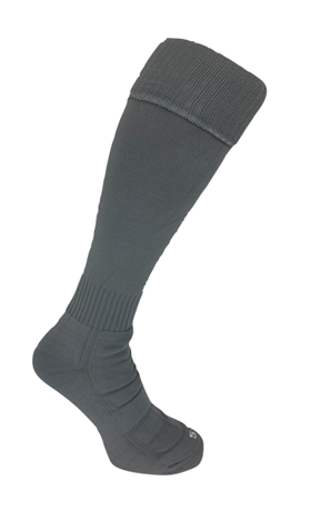 Grey - Plain Knee High Socks