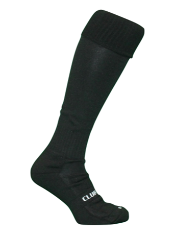 Black - Plain Knee High Socks