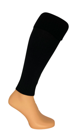 Tube (Footless) Socks - Black